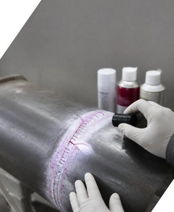 Капиллярный контроль сварных швов в Курчатове от 5094 р. | ЭкспертизаРоссия
